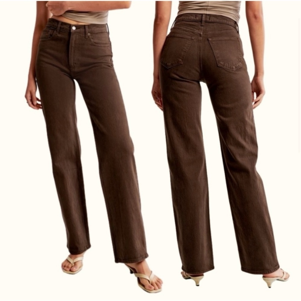 Abercrombie & Fitch 90’s relaxed Jean high rise